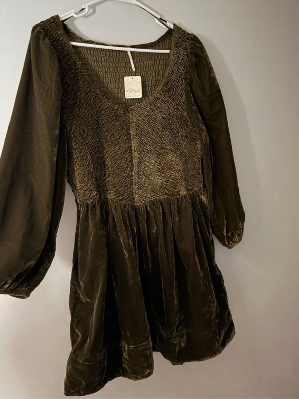 Free People | Farrier Velvet Mini Dress - Picture 4 of 8